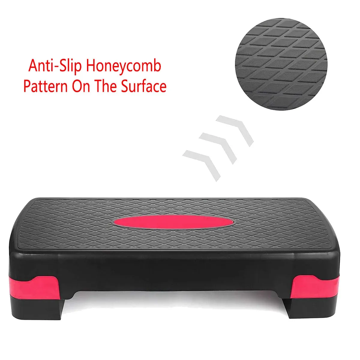 Fitness Step Platform Small Aerobic Stepper Exercise Equipment Home Gym Workout — image 5