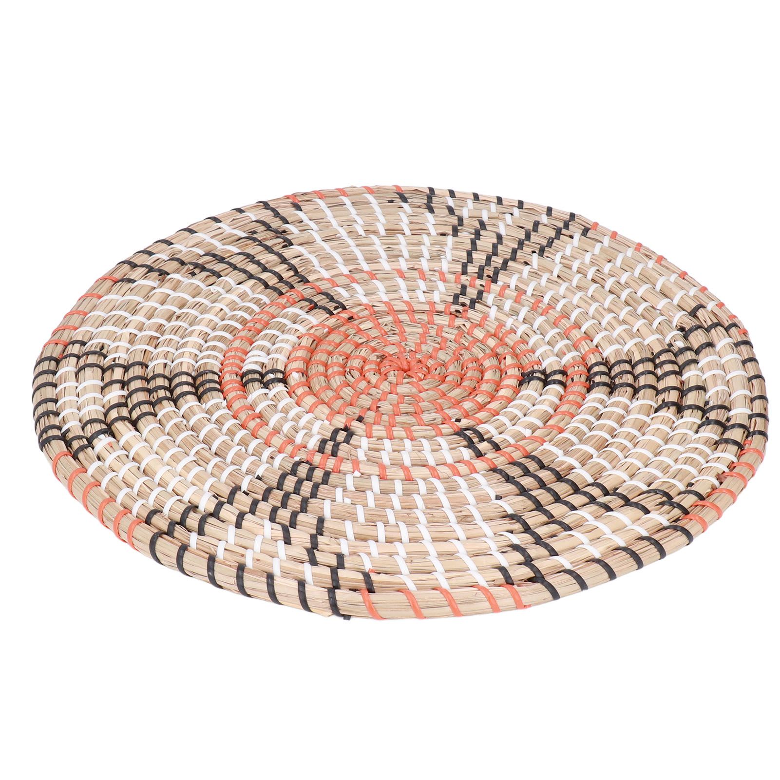 Insulation Pad Nordic Straw Woven Placemats Heat Insulation Pads Homestay Wall DecorationL — image 5