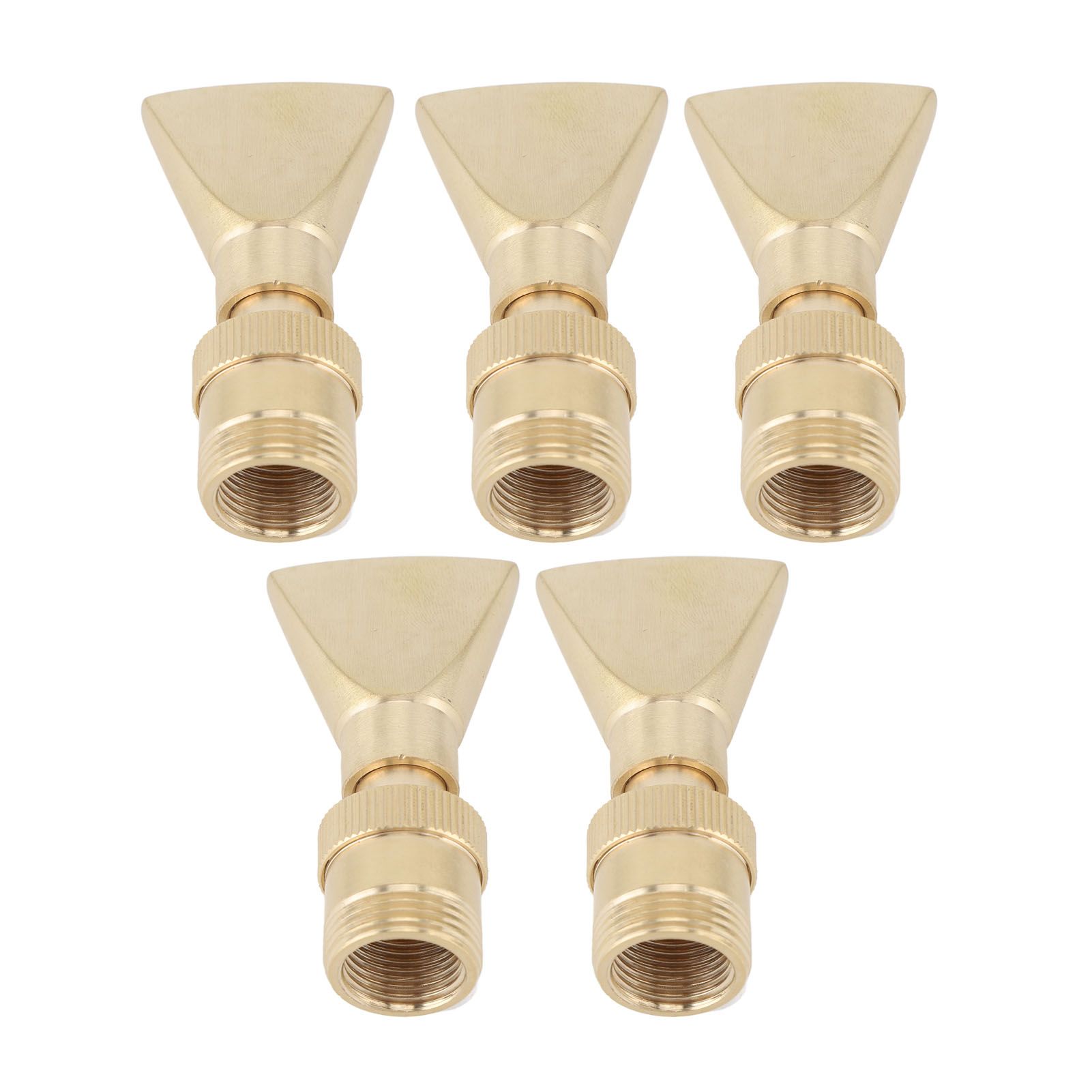 5Pcs Brass Fountain Nozzles Fan Shaped Water Fountain Nozzle Exquisite Fountain Head Sprinkler for Garden Yard Mall โ image 4