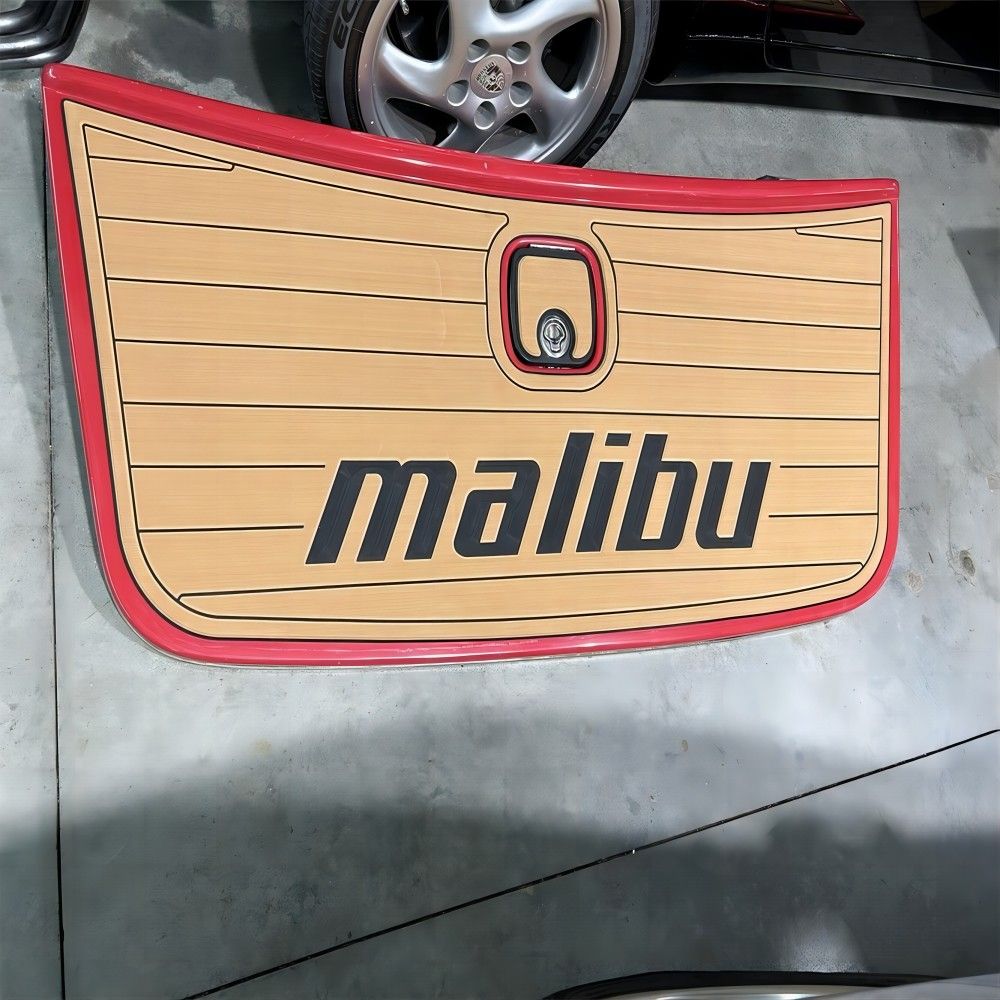 2005 Malibu 23 LSV Swim Platform Step Pad Boat EVA Foam Faux Teak Deck Floor Mat SeaDek MarineMat Gatorstep Style Self Adhesive — image 3
