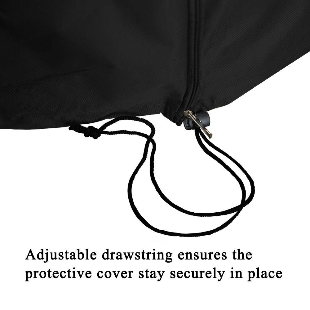 Circular standing courtyard heater cover, brazier cover, garden lawn bracket, durable standing windproof heater cover — image 4
