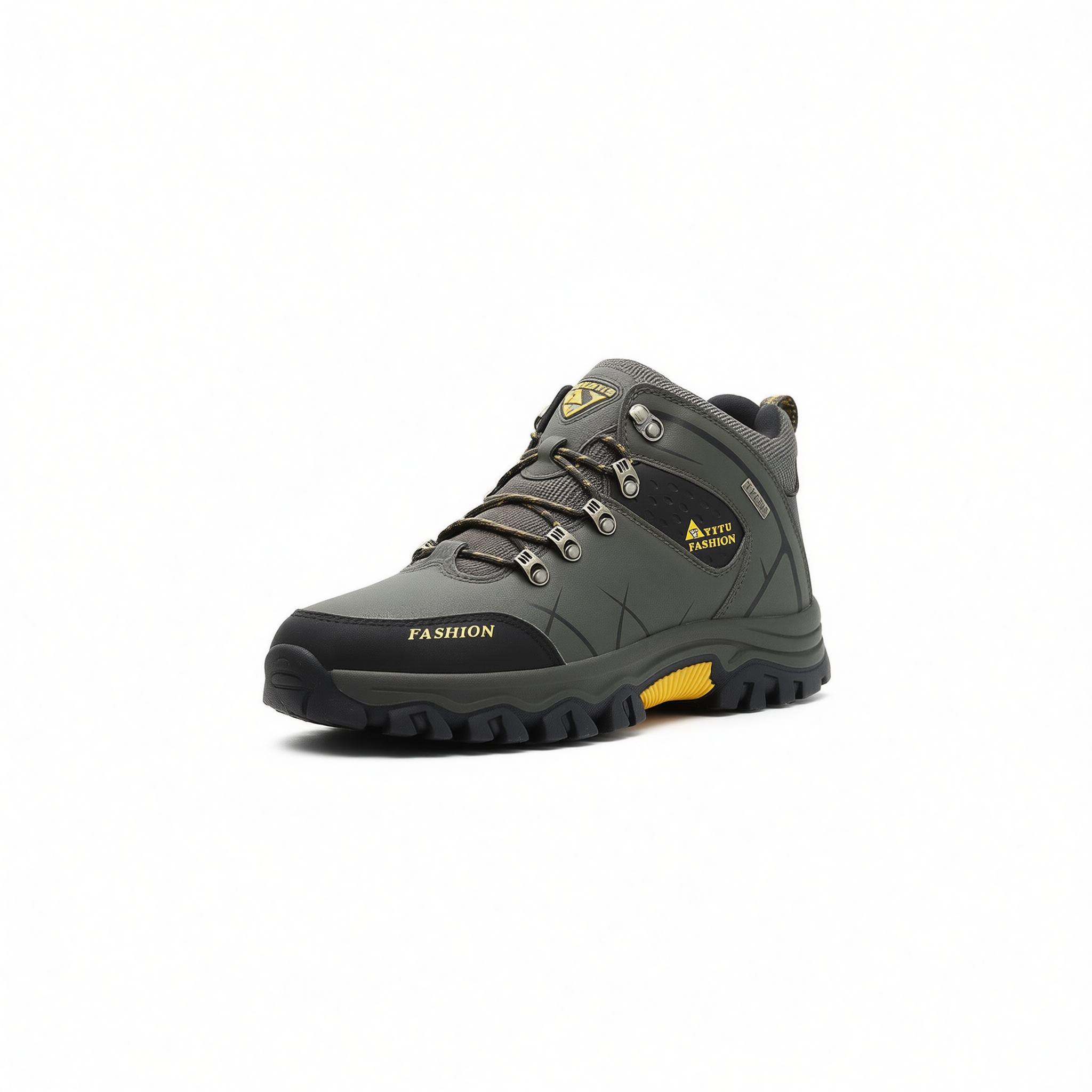 Men Hiking Shoes High Top Warm Winter 8528. Note. 8528 Black 43 โ image 3