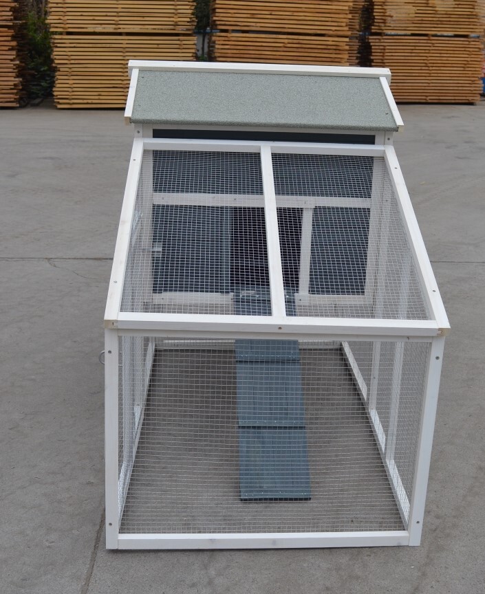 YES4PETS Large Chicken Coop Rabbit Guinea Pig Hutch Ferret House Chook Hen House Run — image 4