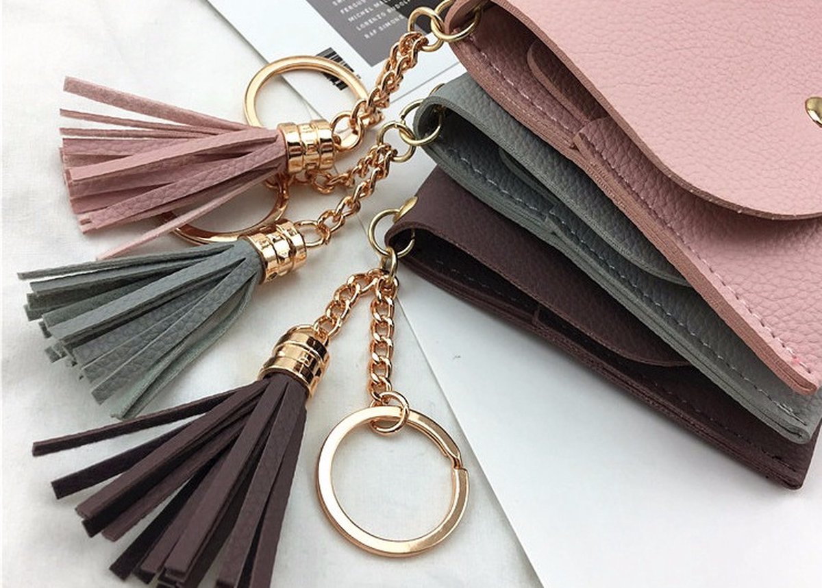 Wallet & Card Holder for 6 Cards | Credit Card Holder | With Cash Compartment | Card Holder | Wallet | PU Leather | Grey — image 4