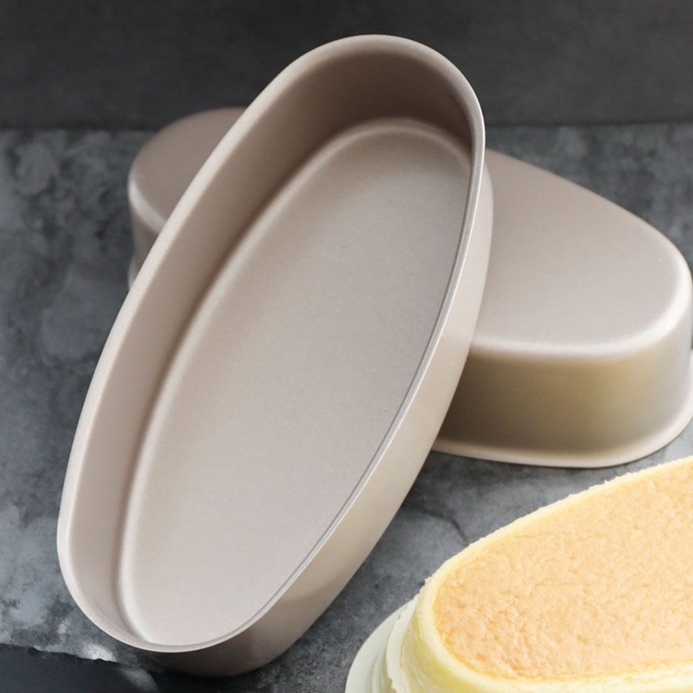 Oval Shape Nonstick Baking Tray Bread Loaf Mold Cheese Cake Tin Cake Pan Kitchen Cooking Baking Tool — image 5