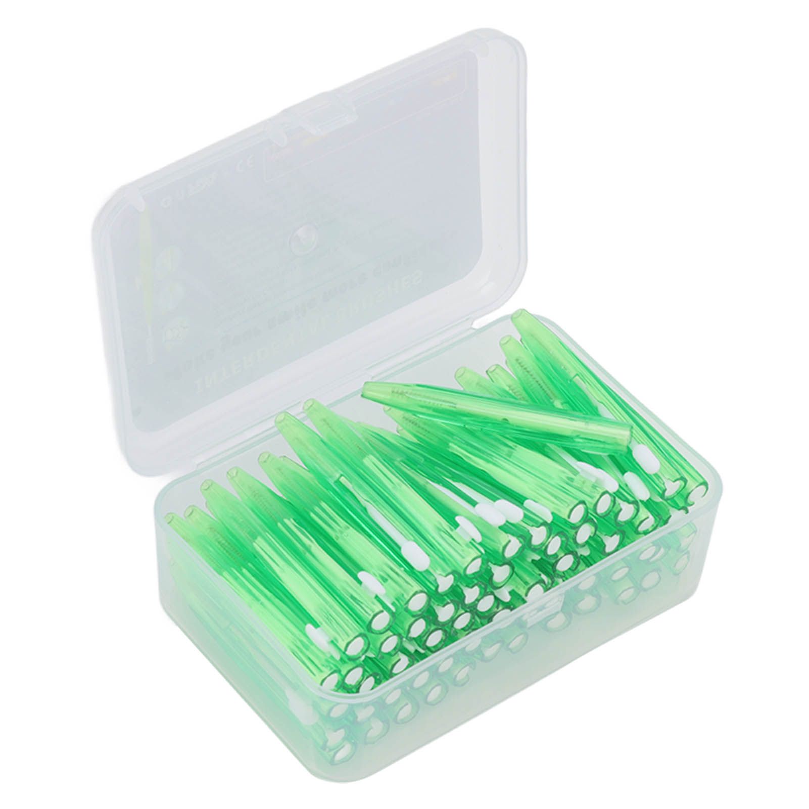 60Pcs Interdental Brush Practical Slim Braces Cleaner with PP Handle for Adults Children Orthodontic Care Green โ image 4