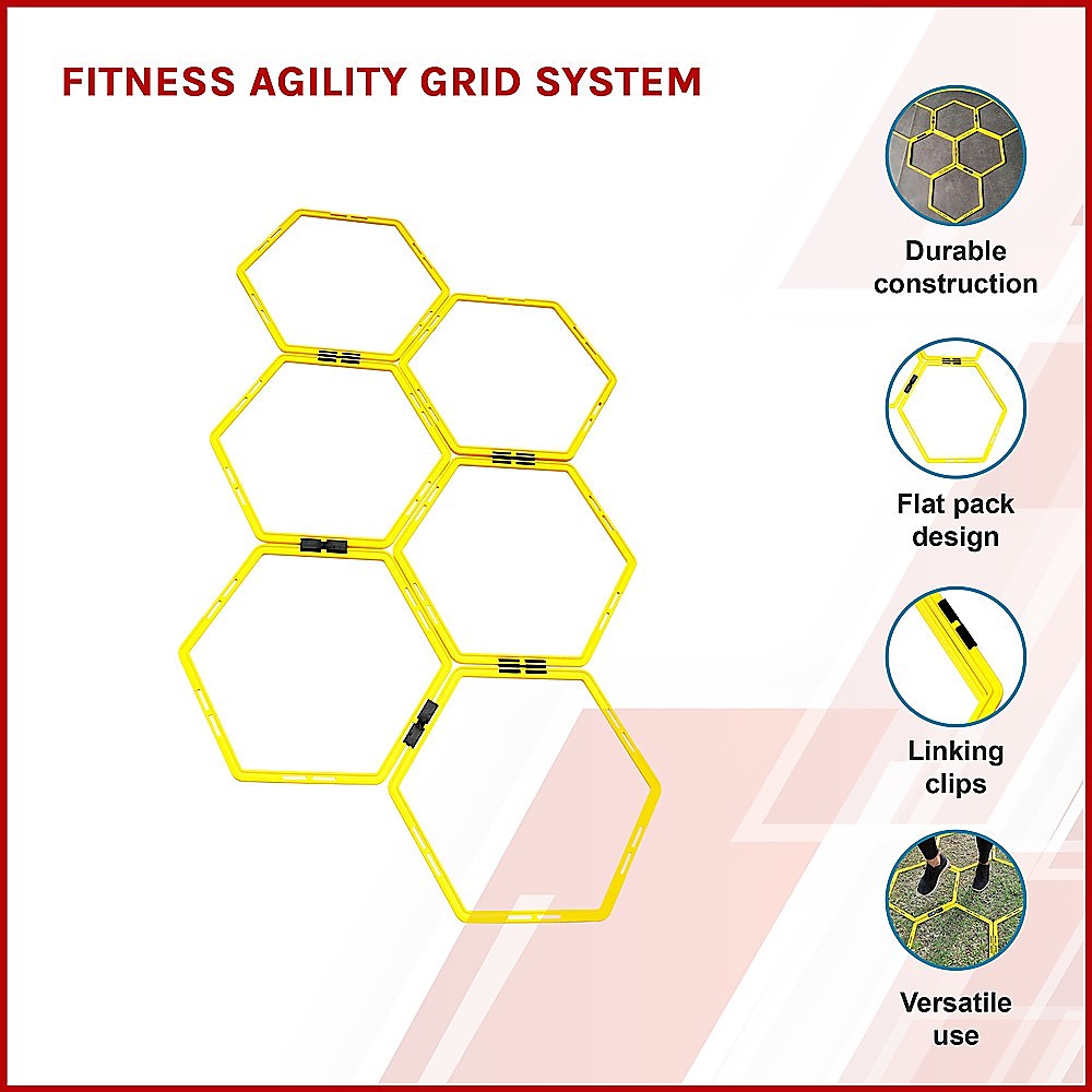 Fitness Agility Grid System for Speed and Footwork Training โ image 3