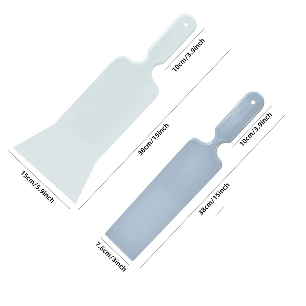 2 PCS Car Paddle Bulldozer Squeegee, Long Handle Window Tint Film Installation Tools, Paddle Bulldozer Scraper for Car Front Rear Windows Glass Cleaning, Car — image 2