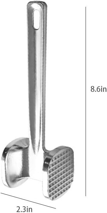 1 Piece Meat Tenderizer Hammer Dual Sided Mallet with Grip Handle โ image 2