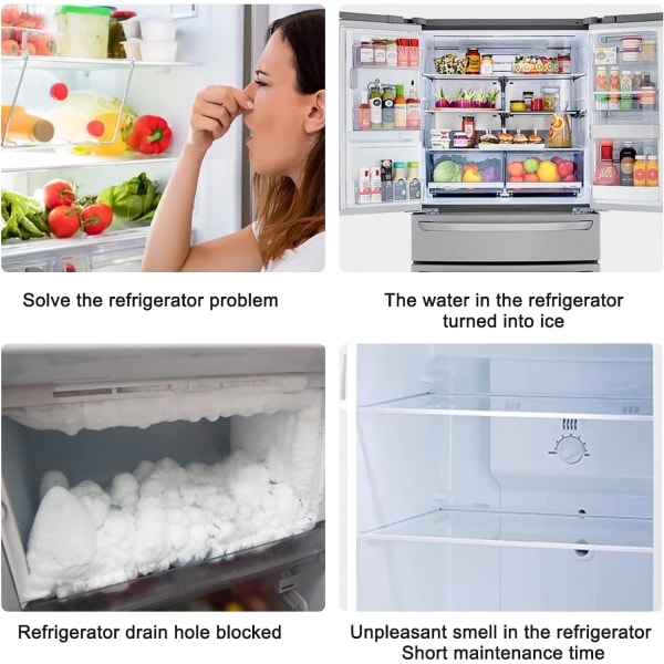 Refrigerator Drain Hole, Refrigerator Cleaning Set, Ref Eight-piece Set — image 2
