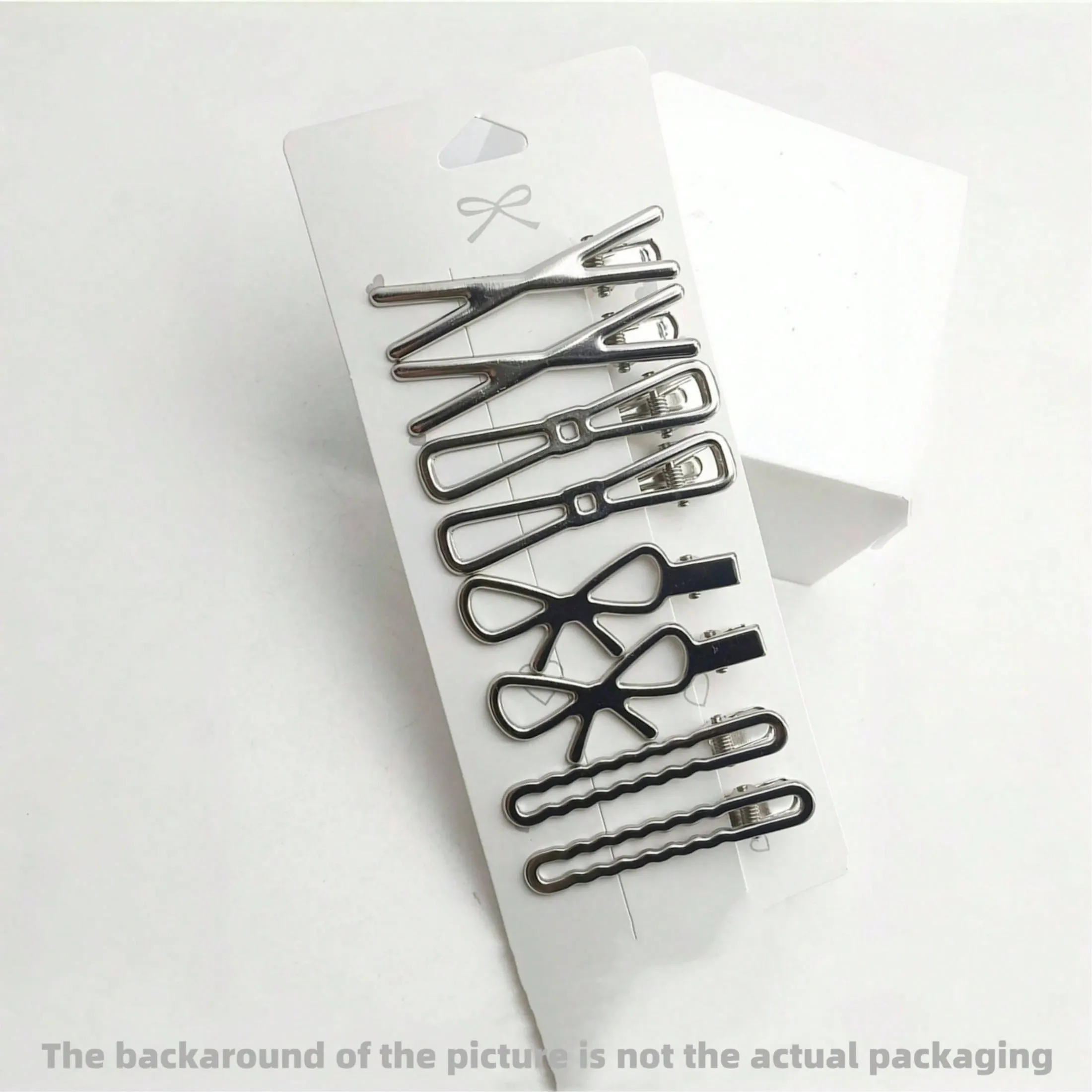 8pcs Women s Hair Clips Minimalist Versatile Daily Use Claw Clips Hair Pins Accessories Ideal Valentine s Day Gift — image 2