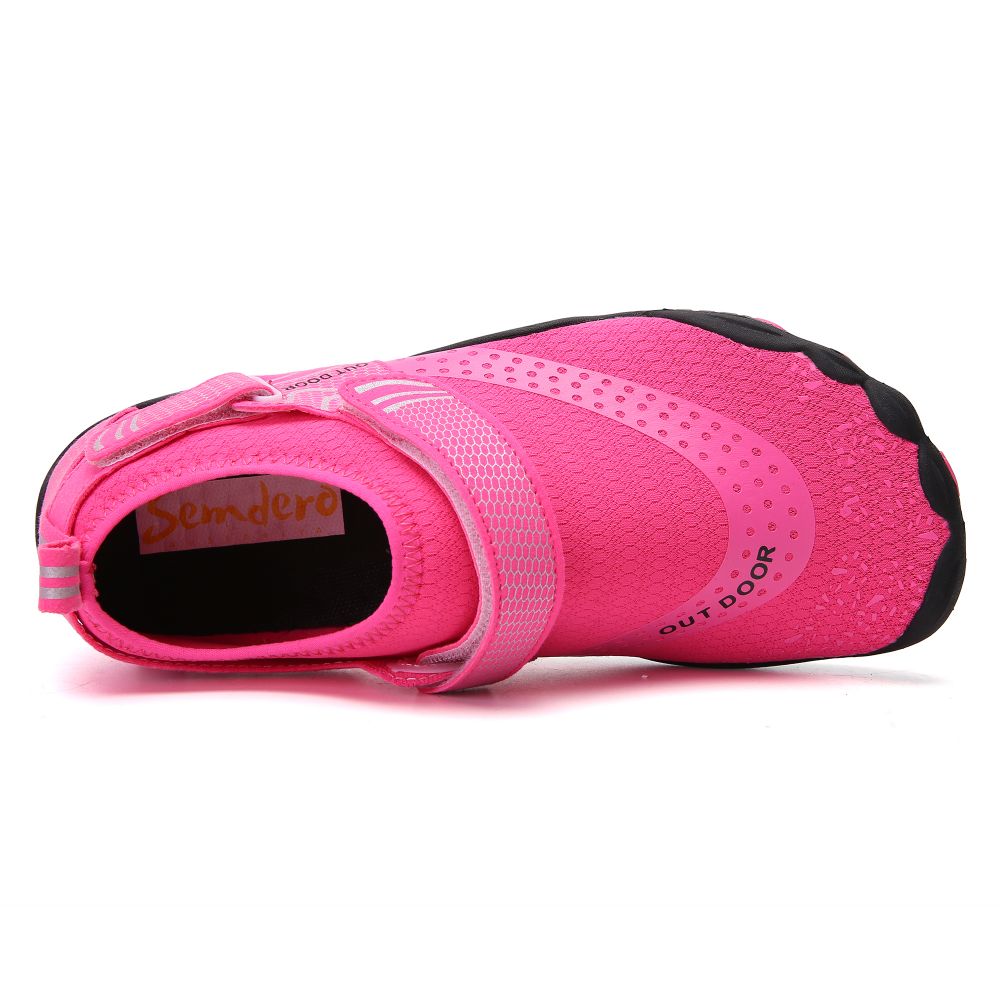 Women Water Shoes Barefoot Quick Dry Aqua Sports Shoes - Pink Size EU38 = US5 — image 6