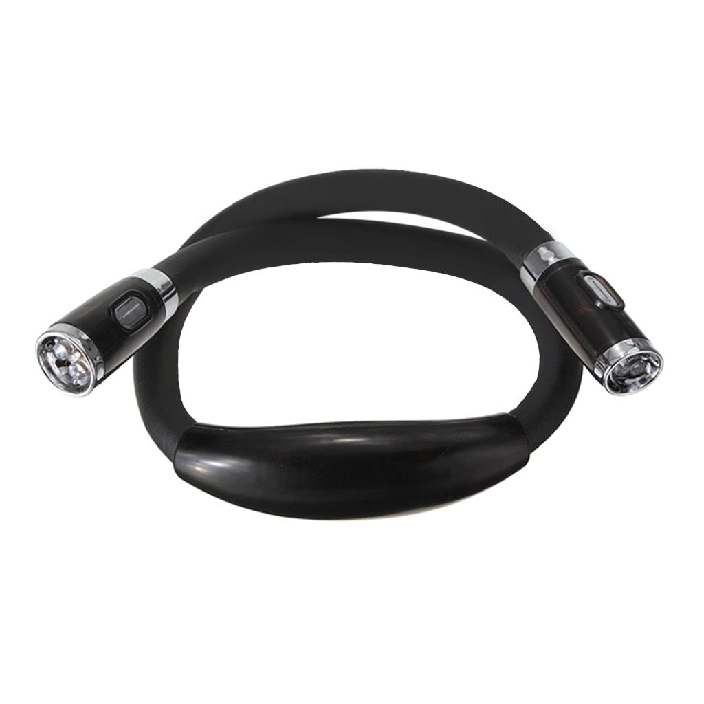 Rechargeable LED Neck Reading Light, 3 Modes Neck Reading Lamp, Hands Free Flexible Torch, U-Shaped LED Light with Soft Silicone Arms Comfortable Wear, for — image 3