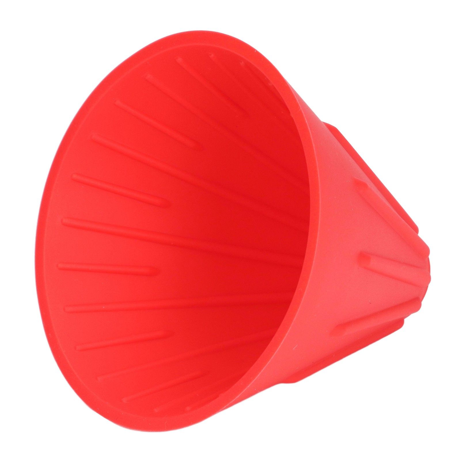Silicone Coffee Dripper Portable Reusable Folding Coffee Filter for Travel Camping Office HomeRed โ image 6