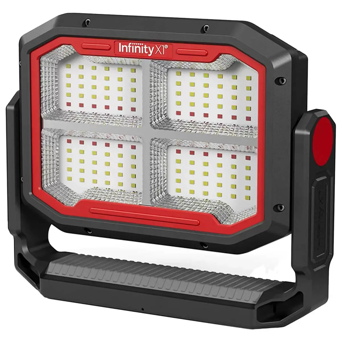 Black Dual Powered Solar Work Light 3000 Lumen with Adjustable Kelvin Settings — image 2