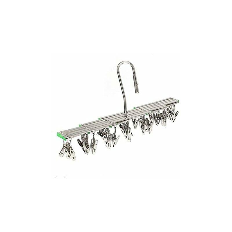 Stainless Steel Drying Racks With 35 Clothes Pegs For Socks, Shorts, Underwear And Baby Clothes — image 4