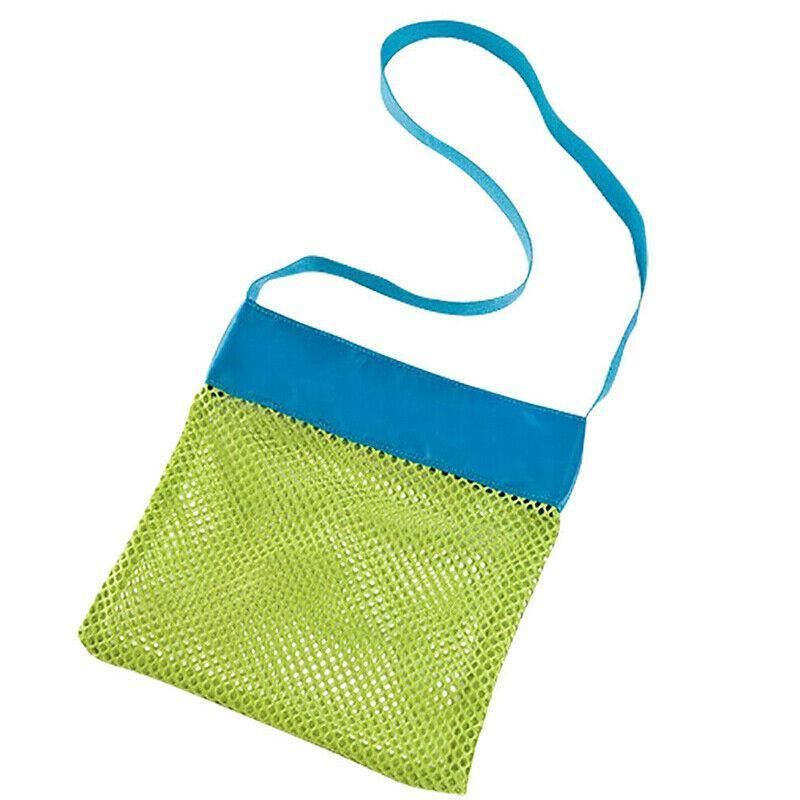 Mesh Beach Toy Bag Sand Away Tote for Swimming Pool Storage S or L Size - S — image 3
