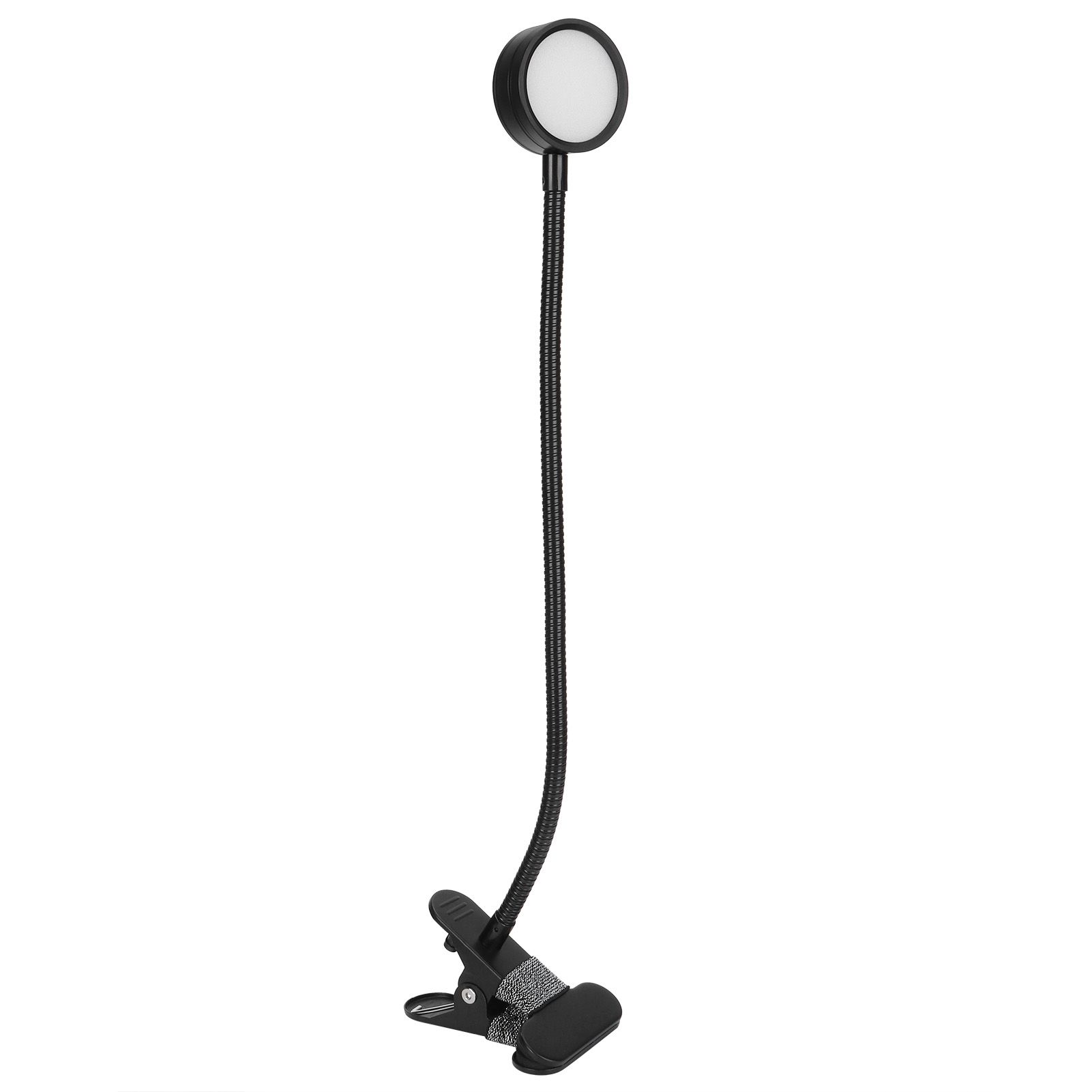 USB Desk Lamp 360° Angle Adjustable Clip On Gooseneck Reading Light for Office Bedroom — image 2
