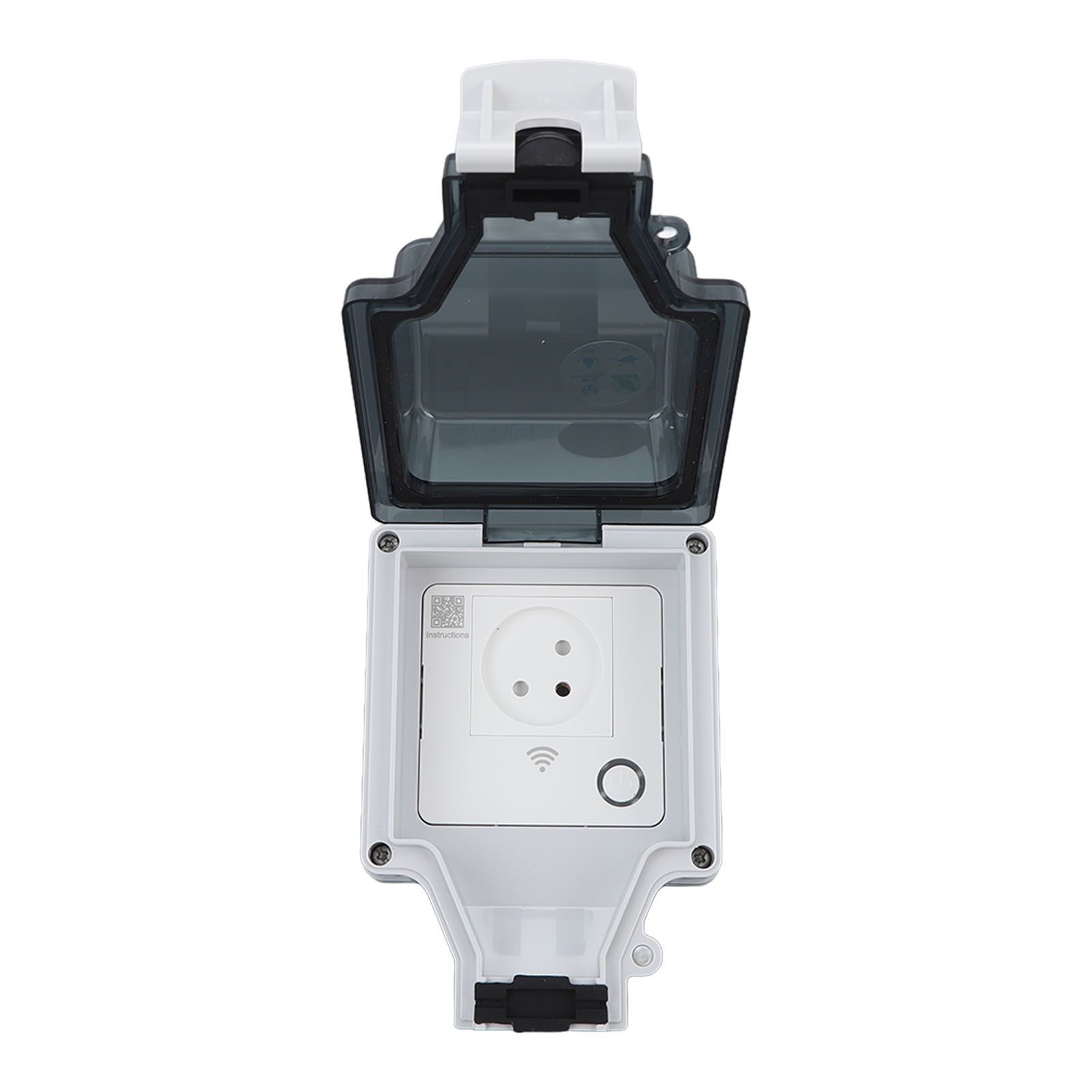 WiFi Smart Wall Electrical Socket Ip66 Waterproof Israel Standard Power Socket With Cover 16A 110 to 250V SNW-I โ image 2