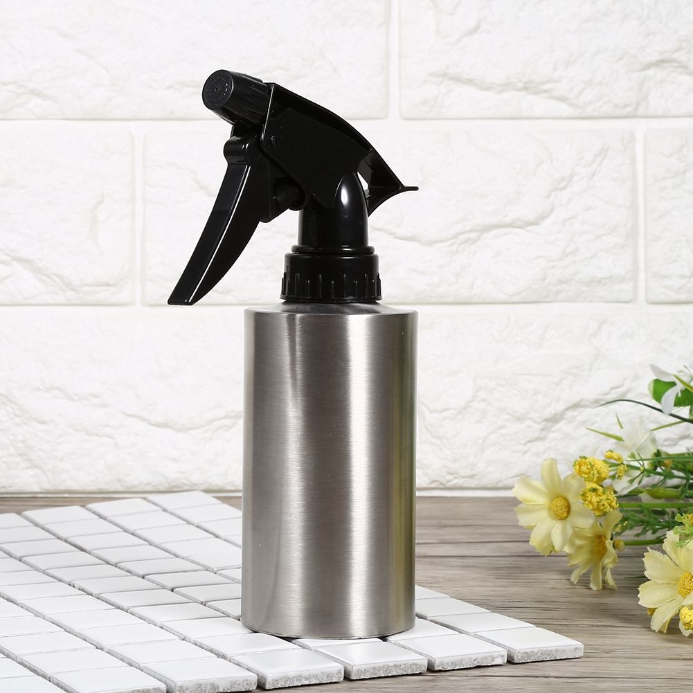304 Stainless Steel Multi functional Pump Pressure Watering Pot Private Flower Water Cans 250ml — image 3