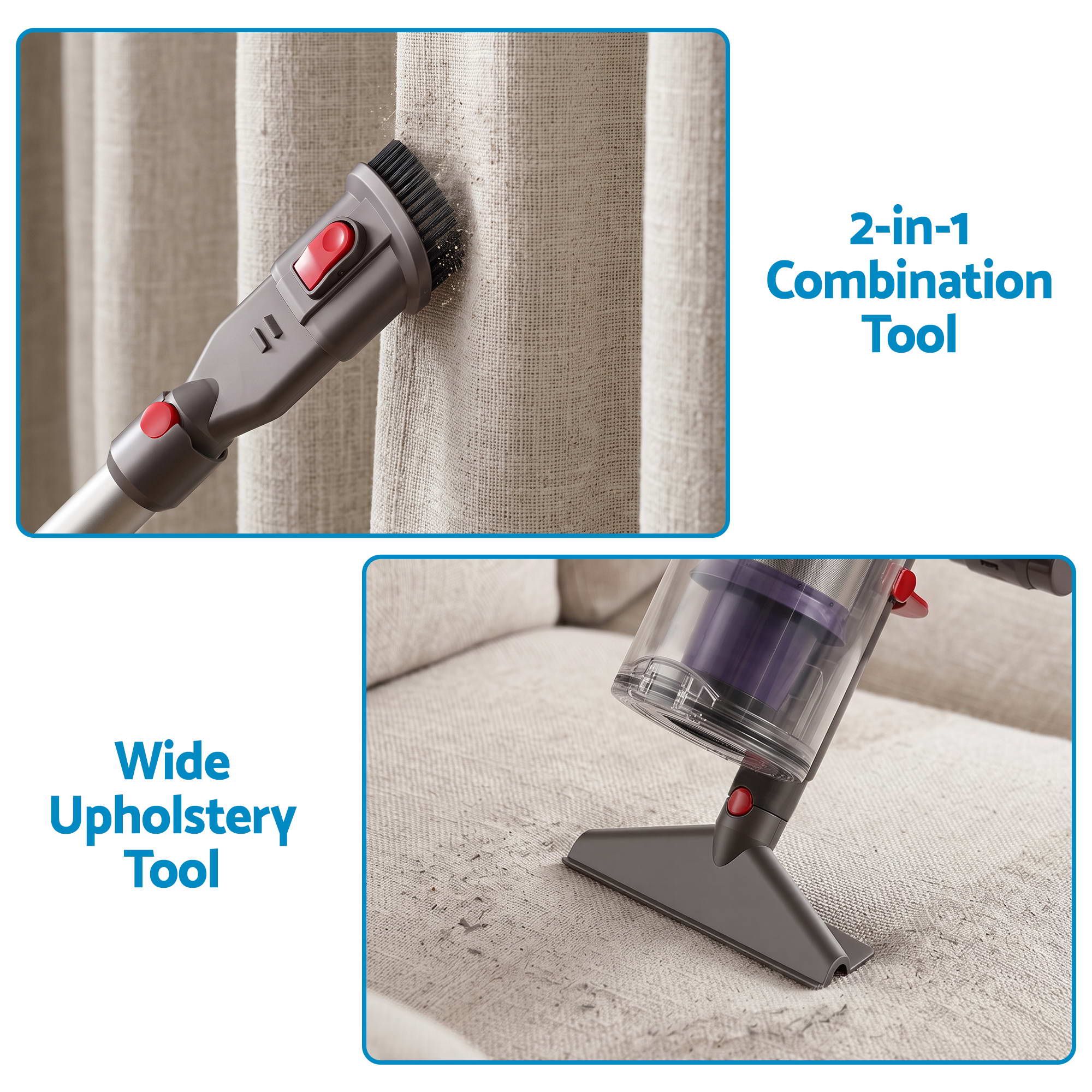 Vacuum Attachments 6 Pieces compatible with Dyson V5 V7 V8 V10 V11 โ image 6