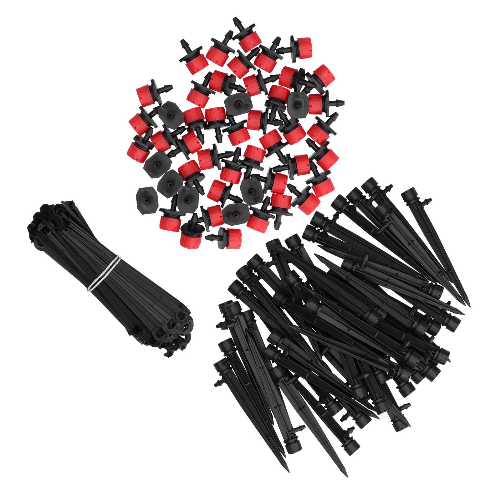 150PCS/Set Drip Irrigation Kit Water Drippers Garden Watering Sprinklers Accessories — image 5