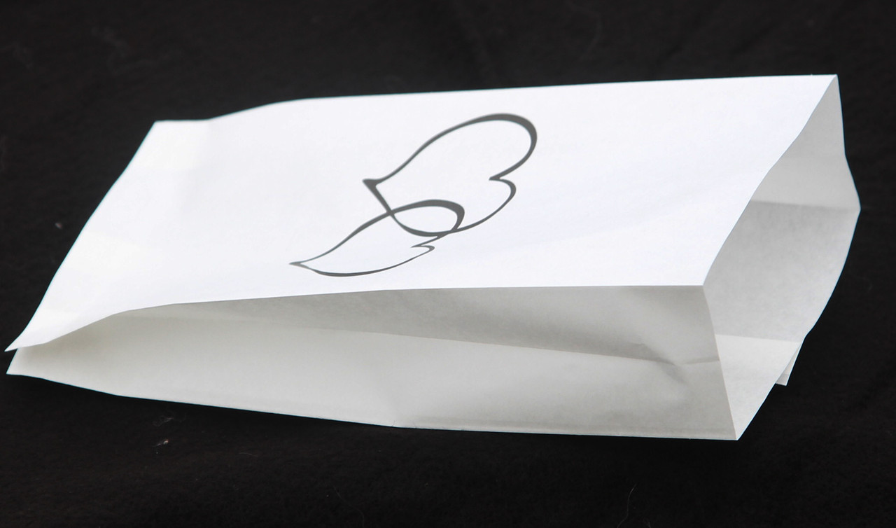 200 Pack Wedding Cake Bags Greaseproof Wax Paper Slice Take Home Favour Large Heart โ image 2