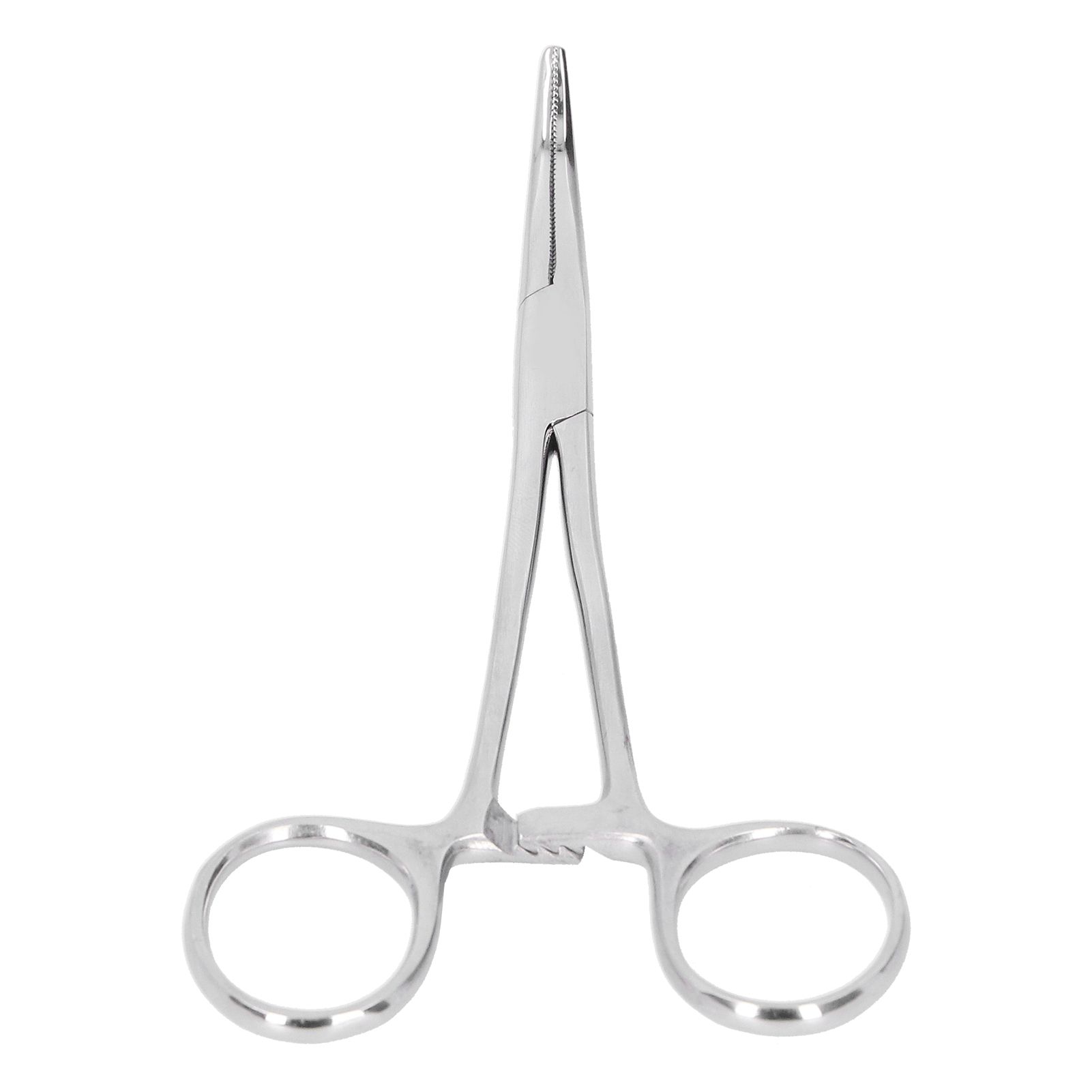 Hemostatic Forceps 14cm Stainless Steel Curved Tip Pliers Pet Hair Tweezers Livestock Supply β image 6
