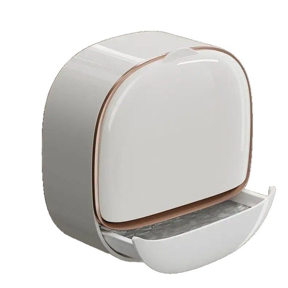 2 PCS Soap Holder Dish Shower, Bar Soap Holder with Drainage, Self Draining Soap Holder, Wall Mounted Soap Box Tray Container for Bathroom, Bathtub Kitchen