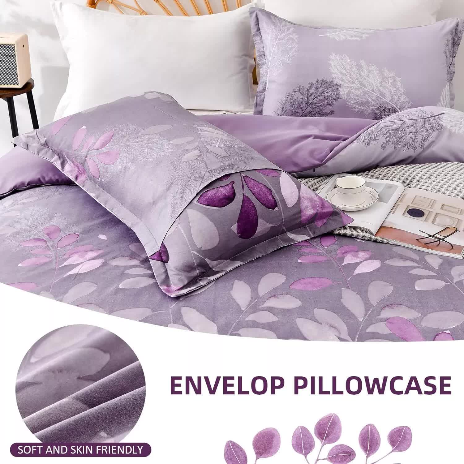 Soft Haven 3-Piece Duvet Cover Set - Long-Lasting Comfort-King — image 5