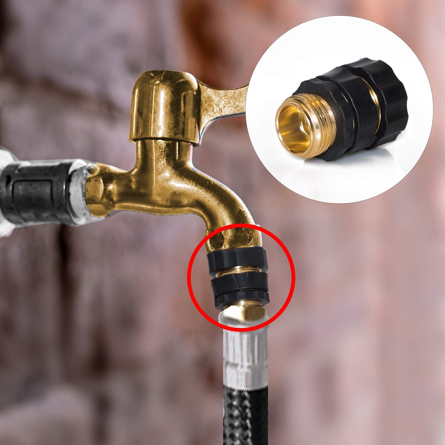 Garden Hose Quick Connector + Shut Off Ball Valve โ image 5