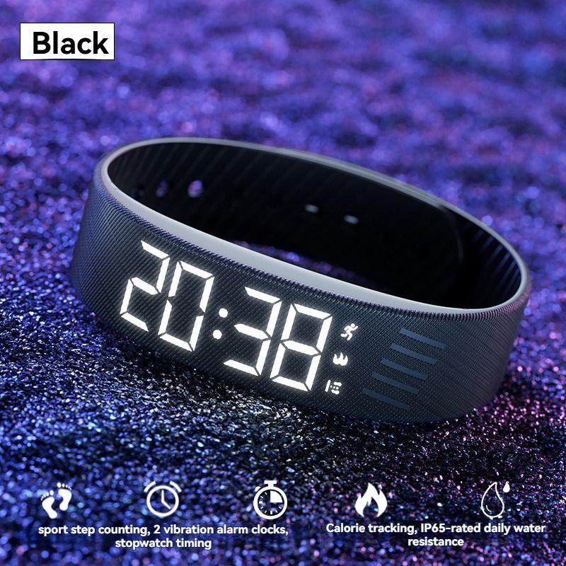 Women'S Watch Multifunctional Watch Alarm Watch Pedometer Watch Timer Watch - light blue - Size 01 โ image 3