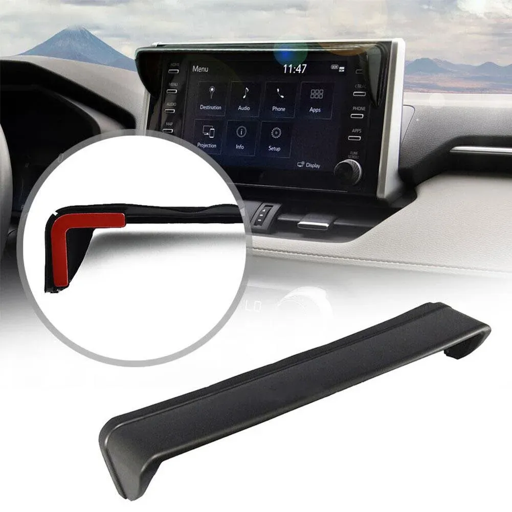 Universal Car GPS Sun Shade Visor Cover Anti Glare Shield for 7 to 8 Inch Navigation Screens Black, for Car Truck Motorcycle and Vehicle Use — image 4