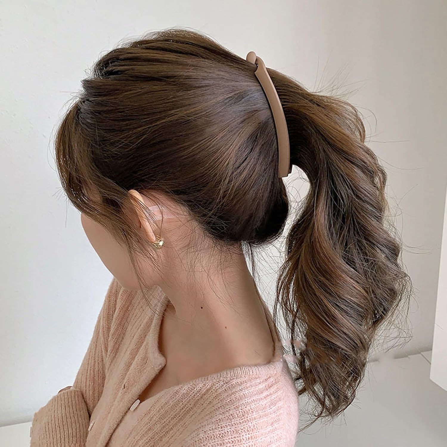 5 Pcs Banana Clip Vintage Hair Clips for Thin Hair Women Banana Clips for Thin Hair Strong Hold Banana Clips Hair Ponytail No Slip Clip Fine Hair Accessories โ image 3