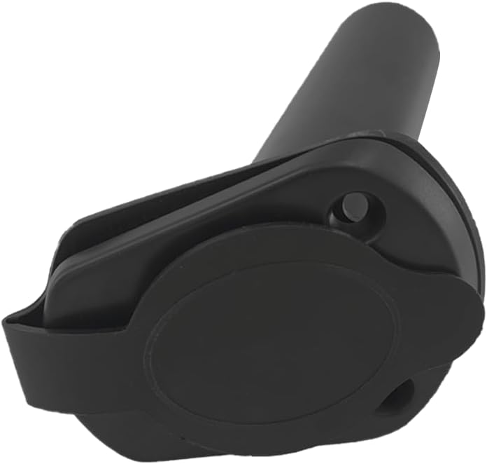 2Pcs Kayak Rod Holder, Deck Plastic Flush Mount Boat Holders and Cap Cover for Fishing, Canoe Tackle Accessory Tool — image 5