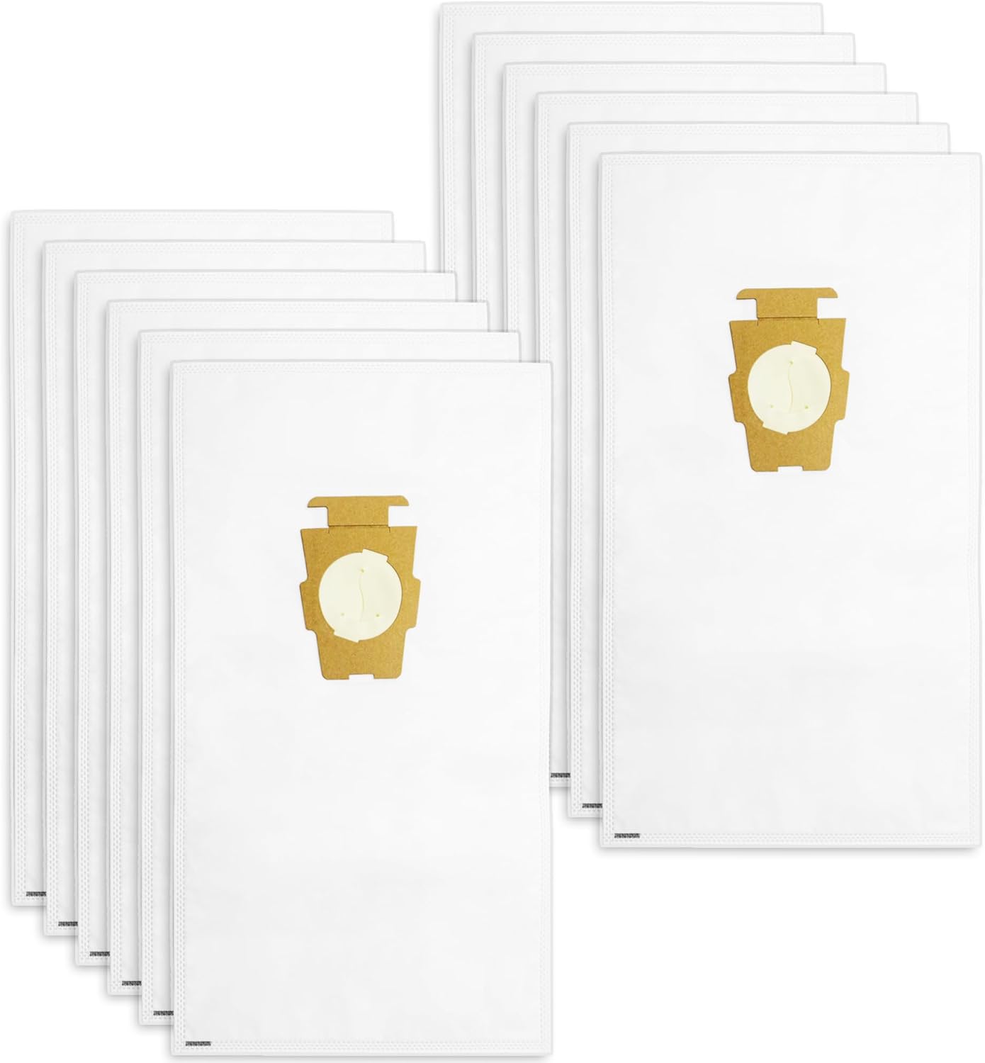 12 Pack Vacuum Bags [Model 204814] Compatible with Kirby Sentria/Avalir/Ultimate G Series | Replaces F-Style & Twist-Style 204811 205811 204808 | Replacement