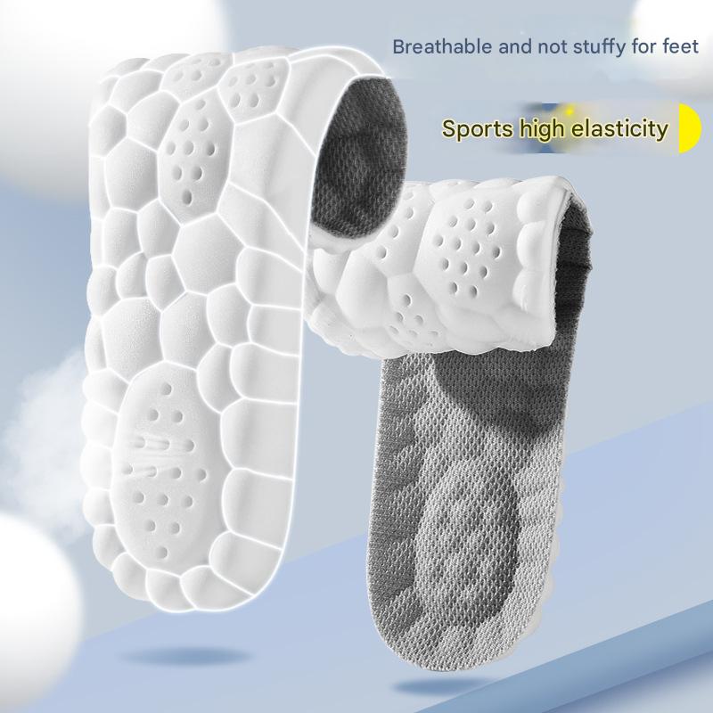 5 pcs 4D Cloud Technology Shoe Inserts - High Rebound, Super Soft, Breathable, Athletic Support (size: 43-44/275mm) โ image 2