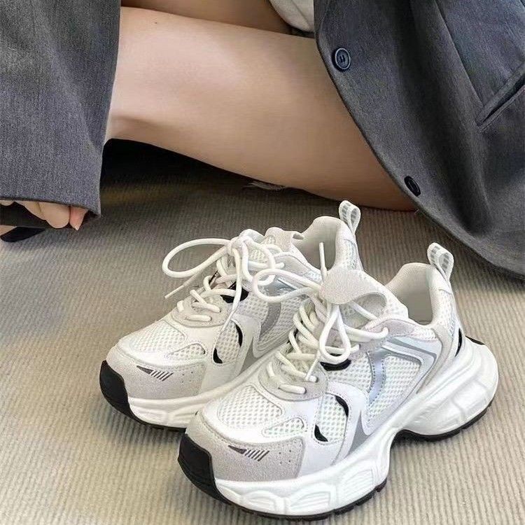 Women Lightweight Sneakers Mesh Casual Shoes White 38 โ image 2