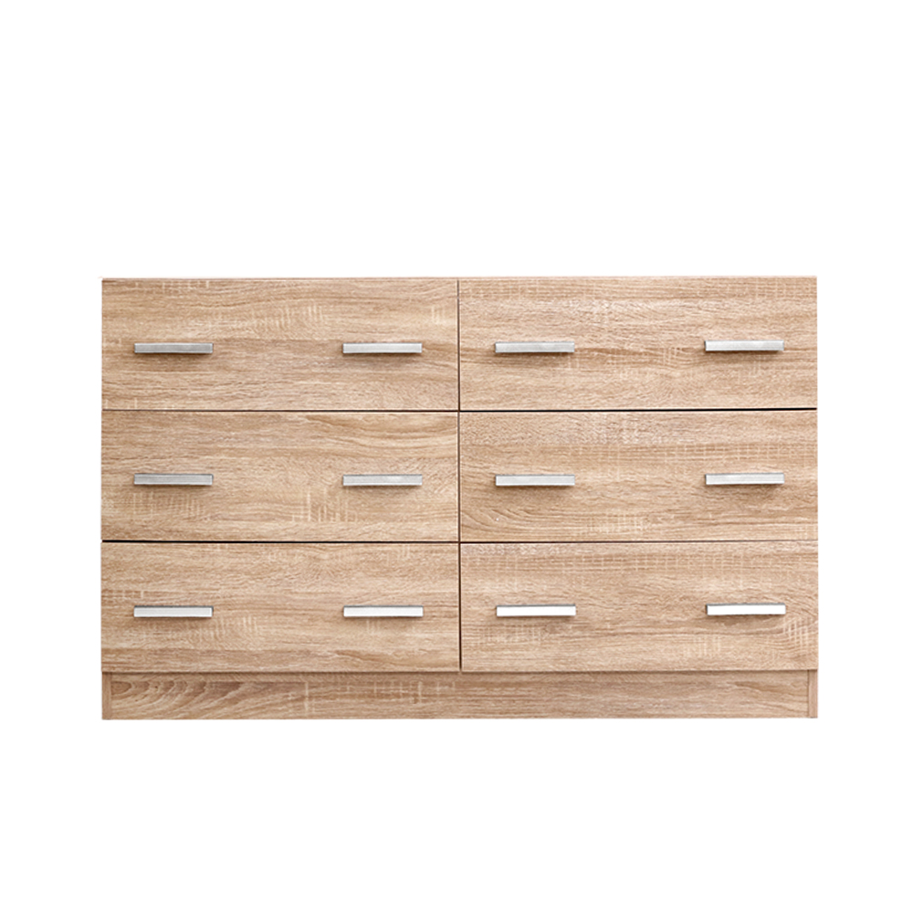 Artiss 6 Chest of Drawers - VEDA Pine — image 5