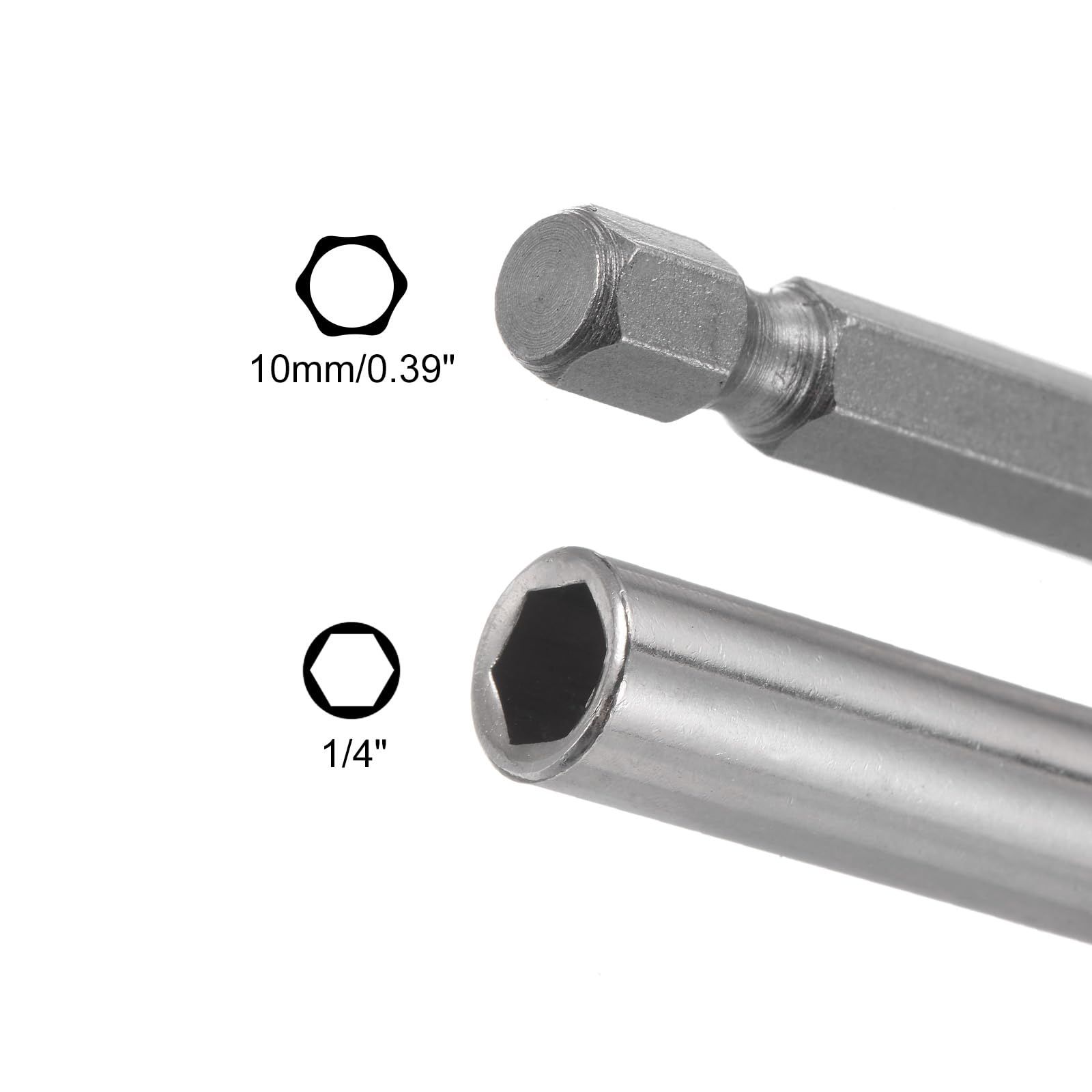 Extend Socket 1pc Magnetic Screwdriver Extension Socket Drill Bit Holder 1/4inch Hex Power Tool 60mm — image 3