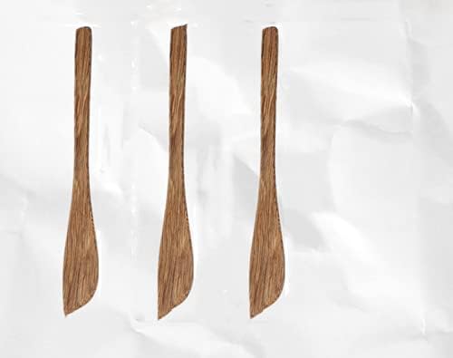 3-Piece Teak Kitchen Utensil Set Safe for Non-Stick Pans Heat Resistant Cooking Tools — image 5