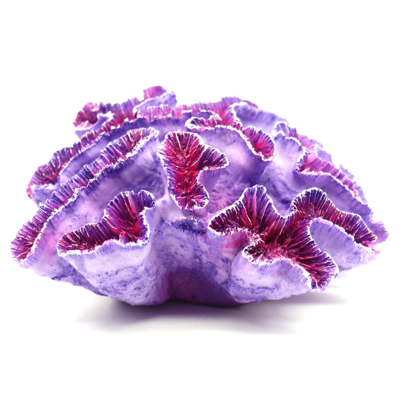 Aquarium Coral Ornaments Decor Fish Tank Plants Decoration for Aquarium Landscape, Coral Decor,Fake Coral Purple