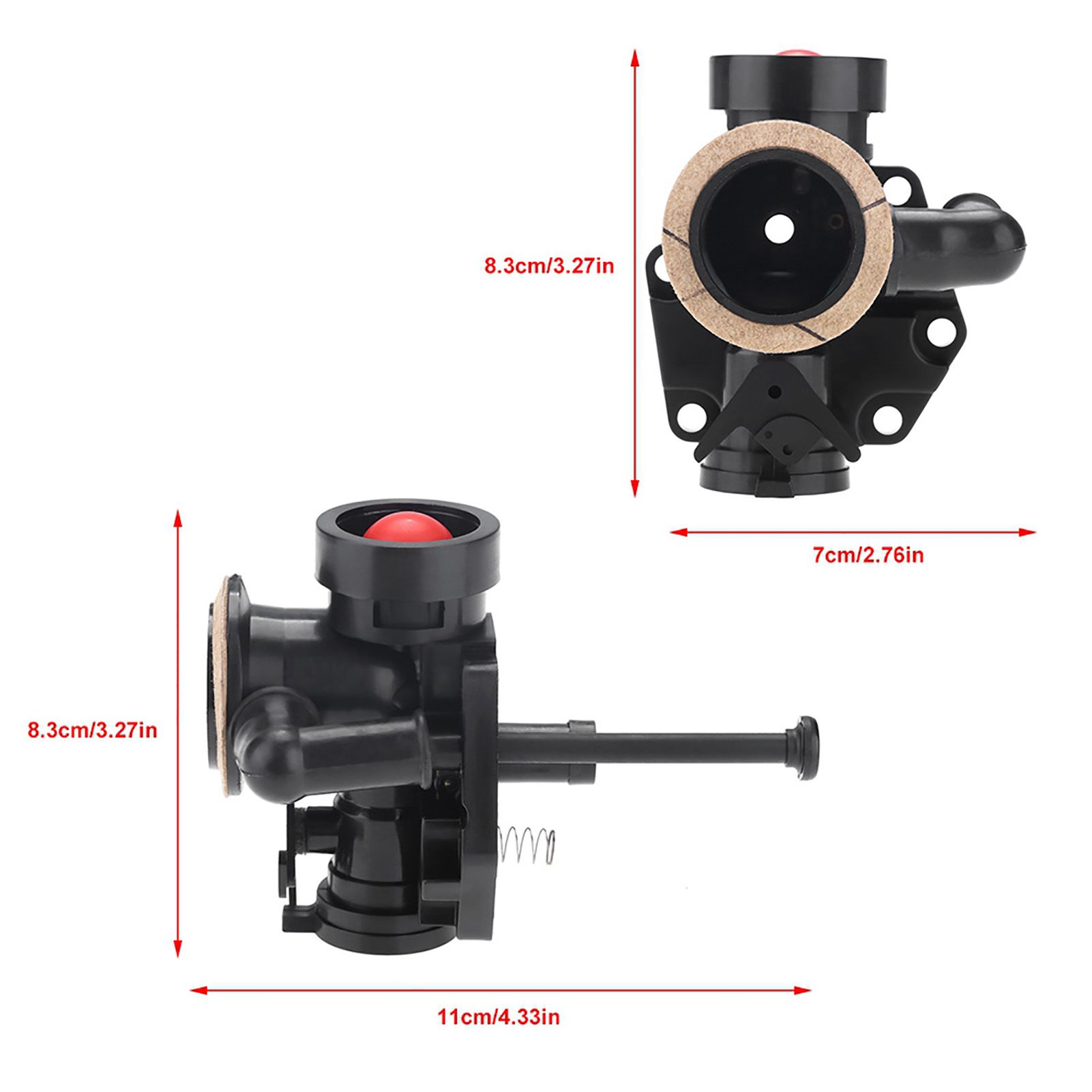 Carburetor Carb with Installing Hardware for 499809 498809A 494406 โ image 4