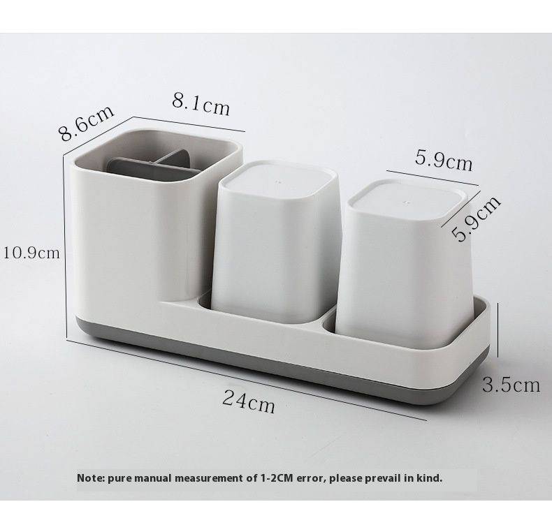 Toothbrush Holder Toothbrush Stand Holder Hanger Rack Stand Washroom Rack Clothes Hanging Rack 1-pcs — image 4