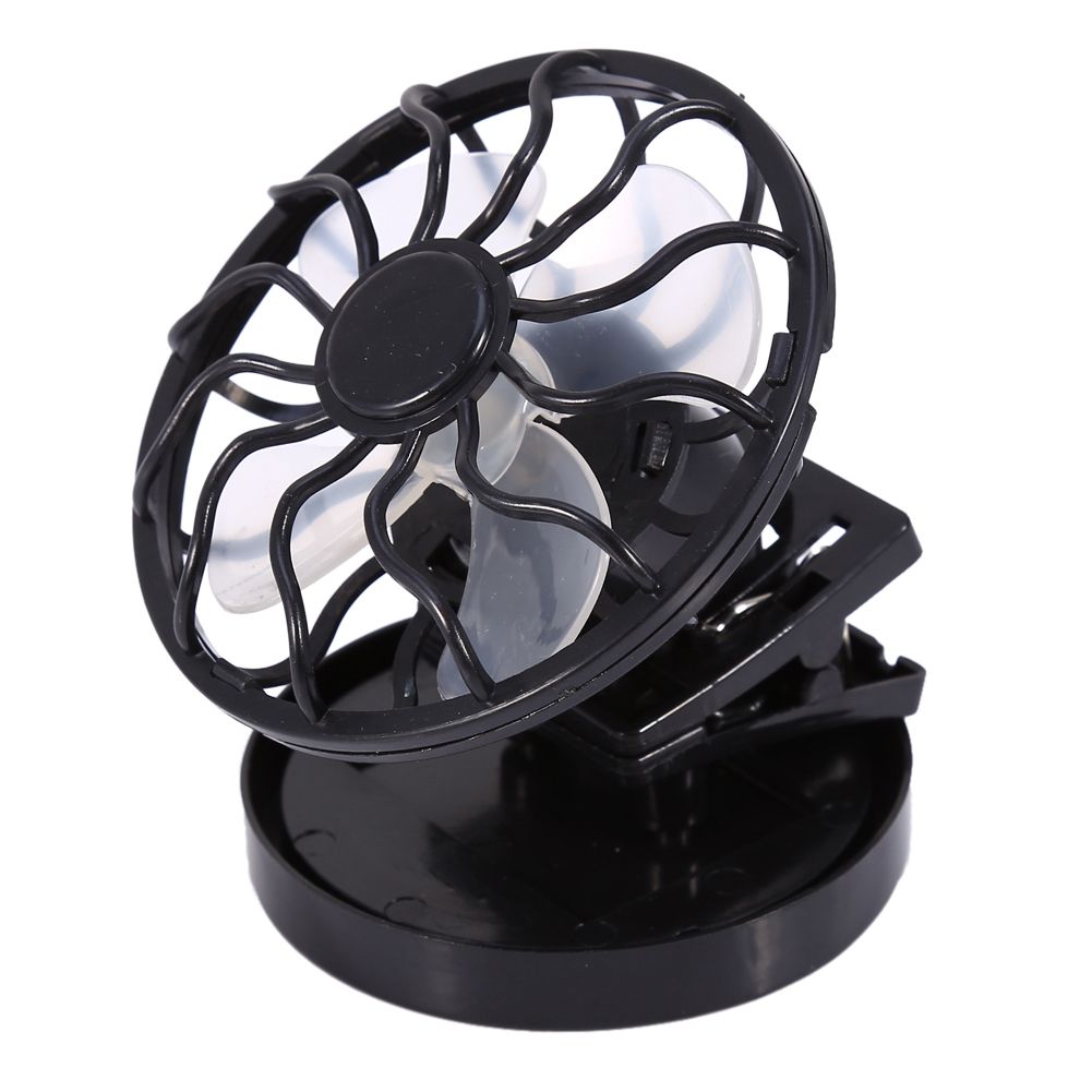 Electric Mini Clip on Solar Fan Air Conditioner Cooling Cell Fan Travel Camping Hiking Cooling โ image 4