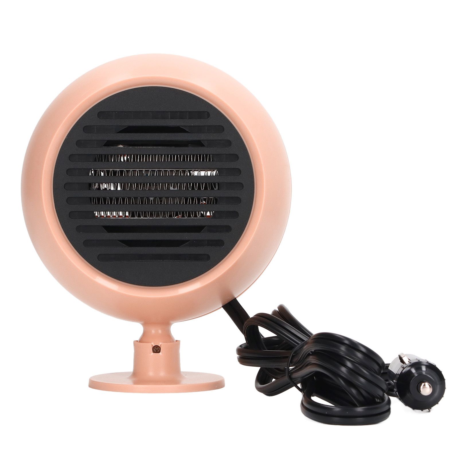 Car Heater Multi Angle Rotation Planetary Car Heater Portable Windshield Defogger Defroster Pink 12V โ image 5
