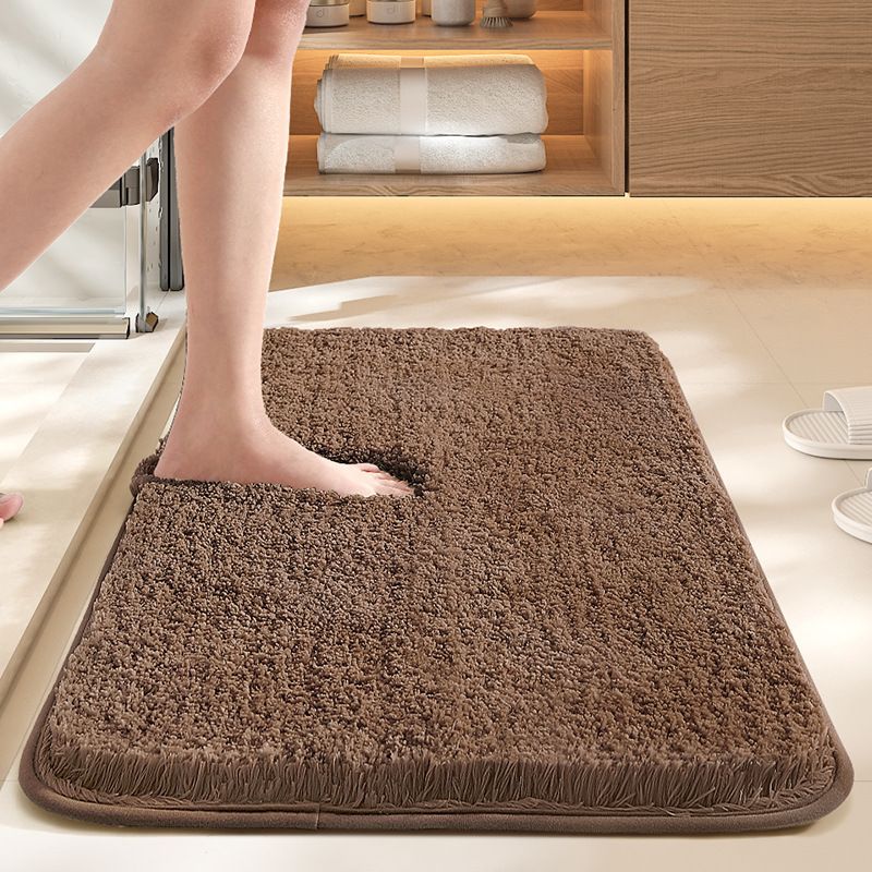 Ultra-soft and absorbent bathroom mat | 3.5cm thick, antibacterial and non-slip TPR material, machine washable, quick-drying, suitable for showers, bathtubs