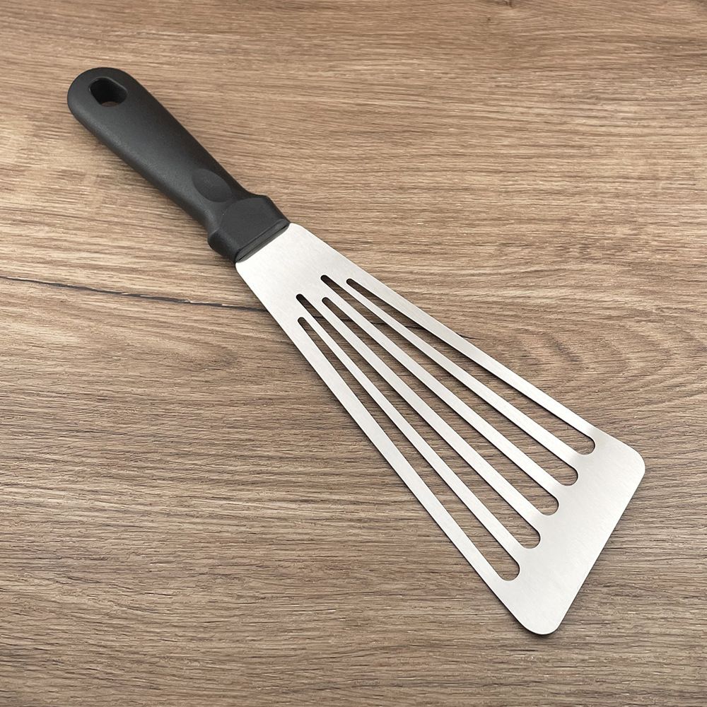 Fish Spatula,Stainless Steel Fish Turner,Flexible Metal Spatula for Flipping Fish,Eggs,Crepes, Steaks,Burgers and Baking,Rust-Proof & Corrosion-Resistant โ image 2