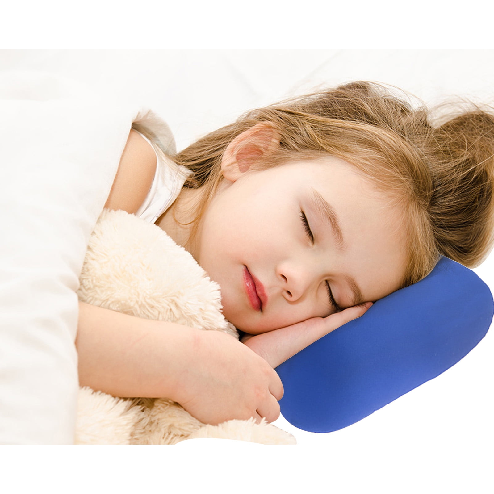 38cm×20cm Bone-Shaped Office Nap Pillow - Soft Foam Headrest for Travel, Plane, Car, Sofa & Bed | Portable Backrest Pillow with Soft Fabric for Comfortable — image 2