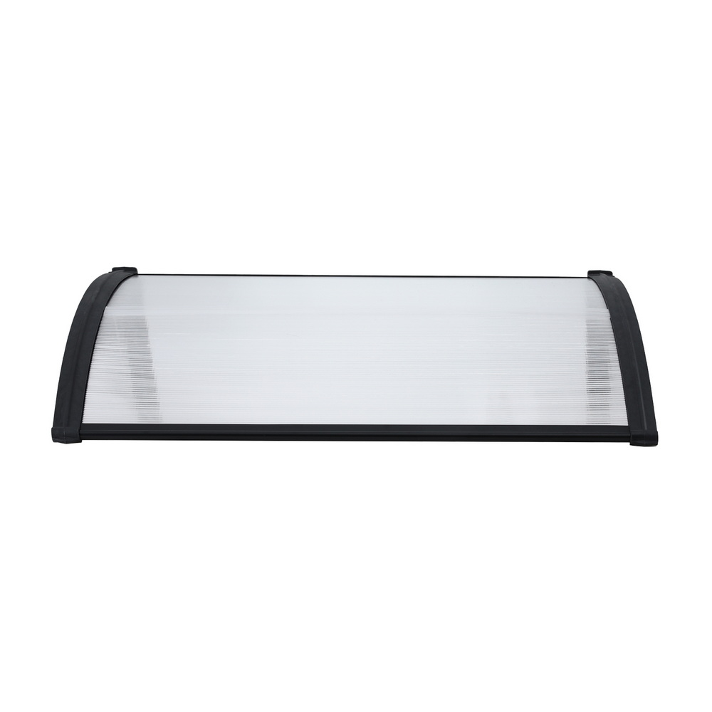Instahut Window Door Awning 0.8mx1m Transparent โ image 3